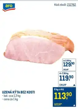 Makro Uzená kýta bez kosti nabídka