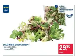 Makro Salát mista sfiziosa praný nabídka