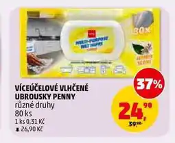 Penny Market VÍCEÚČELOVÉ VLHČENÉ UBROUSKY PENNY, 80 ks nabídka