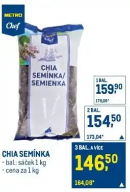 Makro Chia semínka nabídka