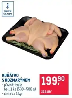 Makro Kuřátko s rozmarýnem nabídka