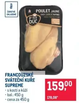 Makro Francouzské sváteční kuře supreme nabídka