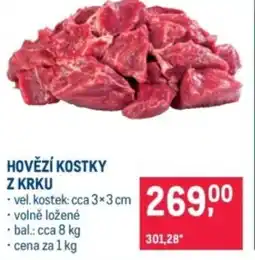 Makro Hovězí kostky z krku nabídka