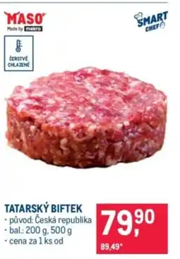Makro Tatarský biftek nabídka