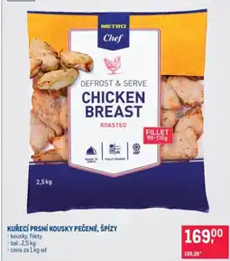 Makro Kuřecí prsní kousky pečené, špízy nabídka