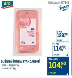 Makro Dušená šunka standardní nabídka