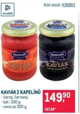 Makro Kaviár z kapelínů nabídka