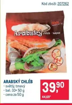 Makro Arabský chléb nabídka