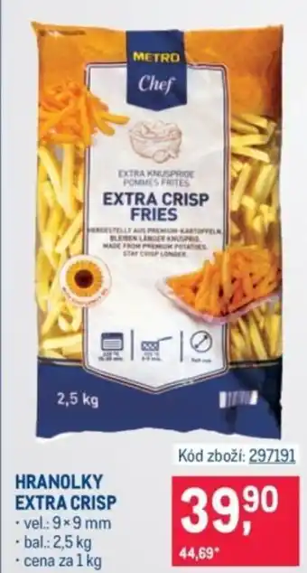 Makro Hranolky extra crisp nabídka