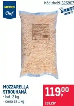 Makro Mozzarella strouhaná nabídka