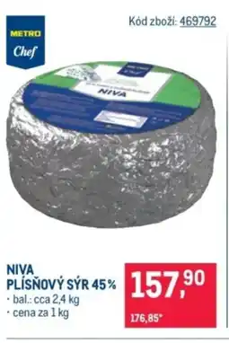 Makro Niva plísňový sýr 45% nabídka