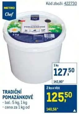 Makro Tradiční pomazánkové nabídka