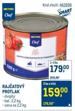 Makro Rajčatový protlak nabídka
