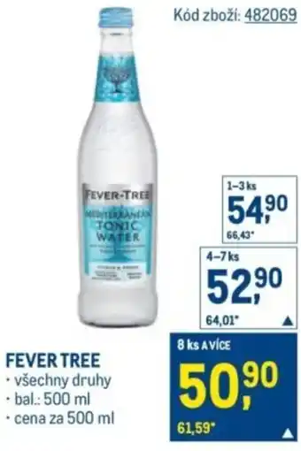 Makro Fever tree nabídka
