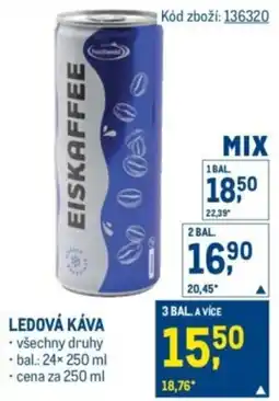 Makro Ledová káva nabídka