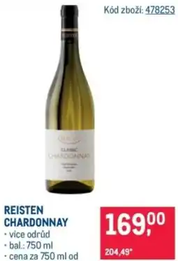 Makro Reisten chardonnay nabídka