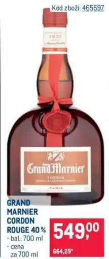 Makro Grand Marnier cordon rouge 40% nabídka