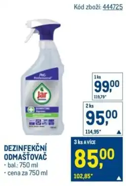 Makro Dezinfekční odmašťovač nabídka