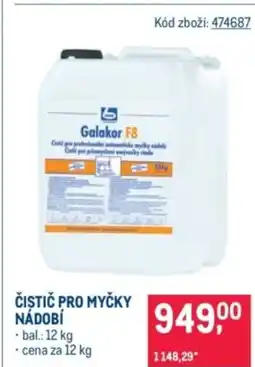 Makro Čistič pro myčky nádobí nabídka