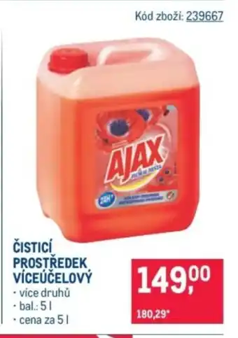 Makro Čisticí prostředek víceúčelový nabídka