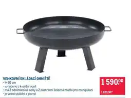 Makro VENKOVNÍ SKLÁDACÍ OHNIŠTĚ nabídka