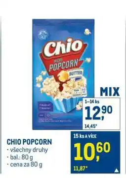 Makro Chio Popcorn nabídka