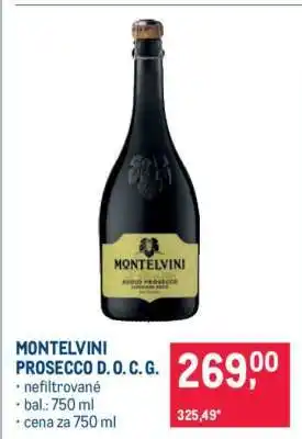 MONTELVINI PROSECCO D.O.C.G