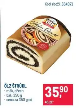 Makro Ölz štrúdl nabídka