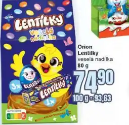 Jip Orion Lentilky nabídka