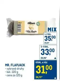 Makro MR. FLAPJACK nabídka