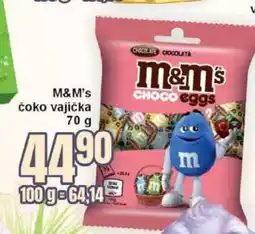Jip M&M's čoko vajíčka nabídka