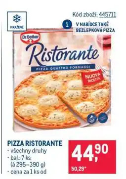 Makro Pizza Ristorante nabídka