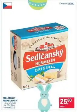 Makro Sedlčanský Hermelín 45 % nabídka