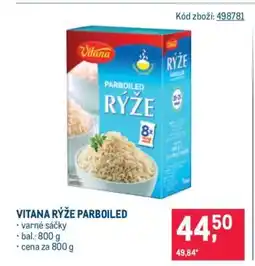 Makro Vitana rýže parboiled nabídka