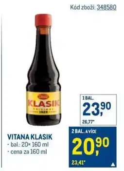 Makro Vitana Klasik nabídka