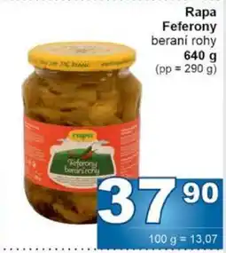 Jip Rapa feferony beraní rohy nabídka