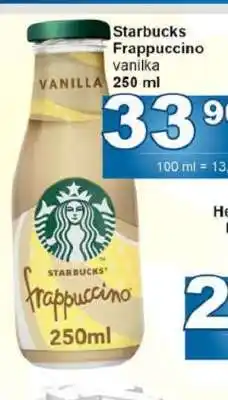 Jip Starbucks Frappuccino nabídka