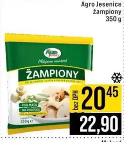 Jip Agro Jesenice žampiony nabídka