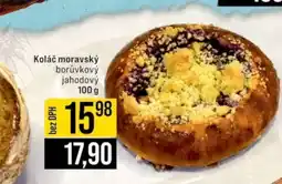 Jip Koláč moravský borůvkový, jahodový nabídka
