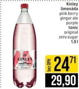 Jip Kinley limonáda nabídka