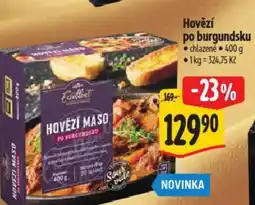 Albert Hovězí po burgundsku nabídka