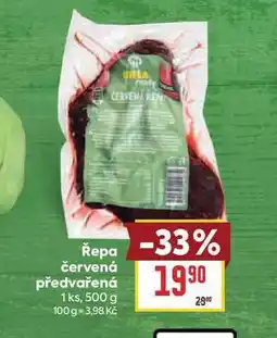 Billa Řepa červená předvařená 1 ks nabídka