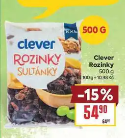 Billa Clever Rozinky nabídka