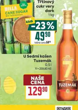 Billa U Sedmi kašen Tuzemák nabídka