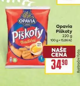 Billa Opavia Piškoty nabídka