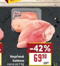 Billa Vepřové koleno cena za nabídka