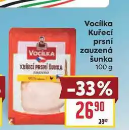 Billa Vocilka Kuřecí prsní zauzená šunka nabídka