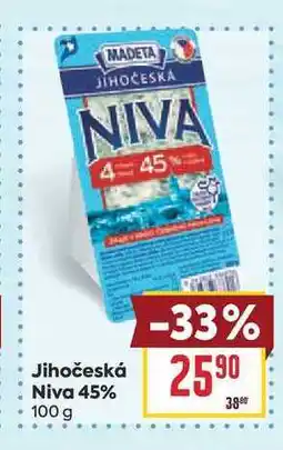 Billa Jihočeská Niva 45% nabídka