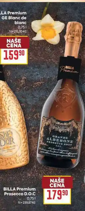 Billa BILLA Premium Prosecco D.O.C nabídka