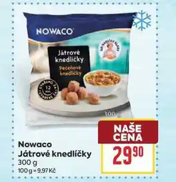Billa Nowaco Játrové knedlíčky nabídka